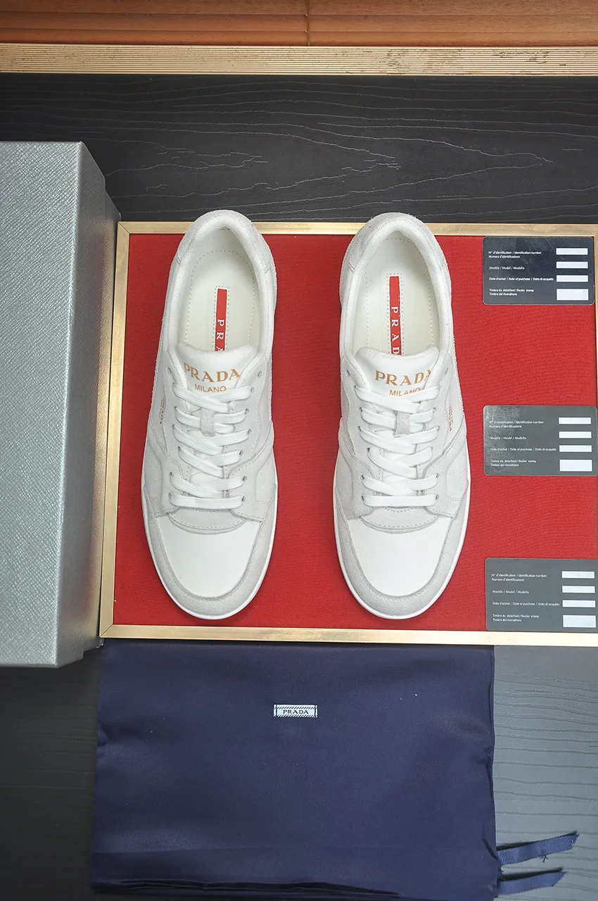 Men's shoes 💰580💶【PRADA】Top original, new season, high quality original goods, top imported calfskin with original imported glue, imported cowhide inside with original cowhide feet, original outsole! Quality guaranteed! Code 38-45 (45 customized)